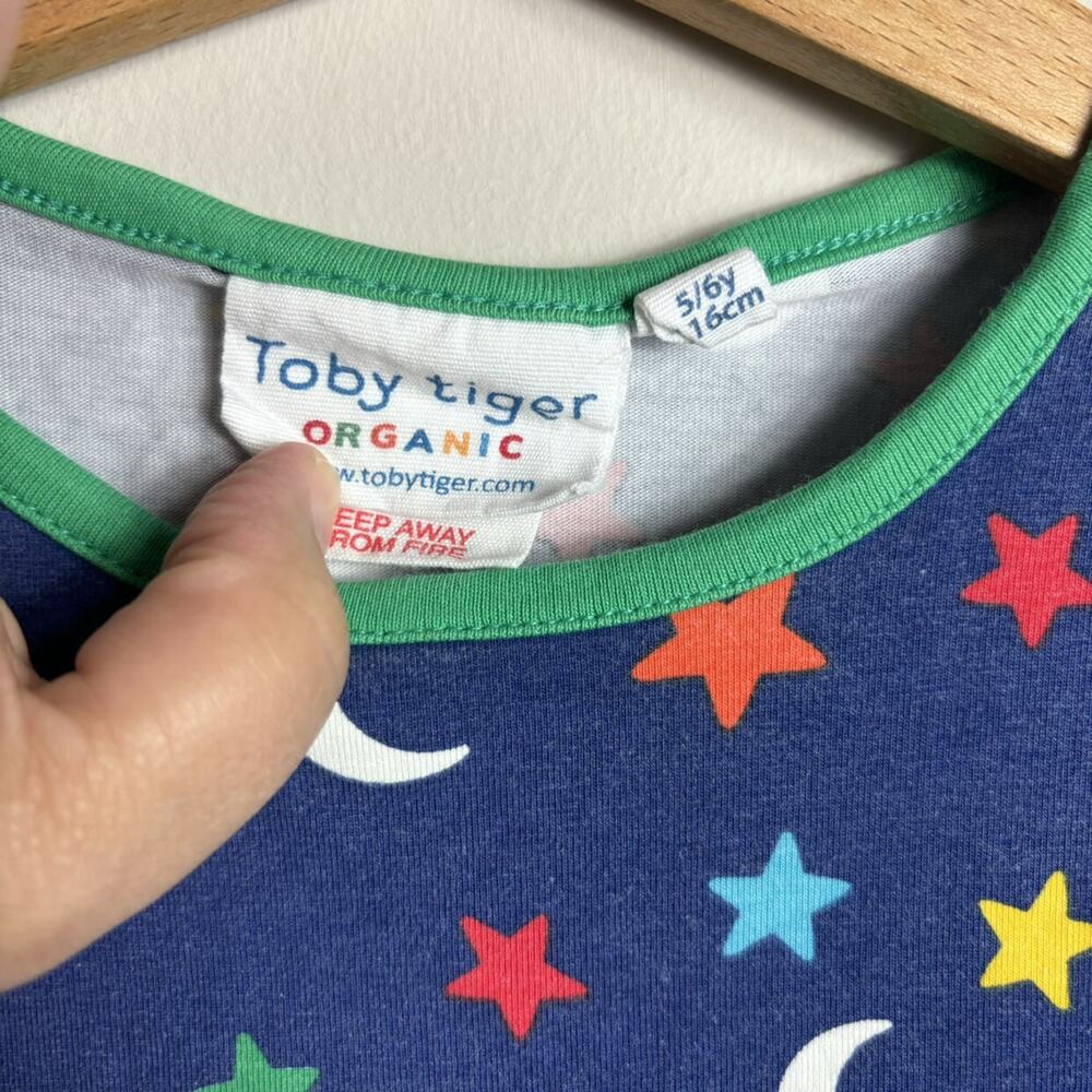 Toby Tiger Moons And Stars Dress - Picture 4 of 5
